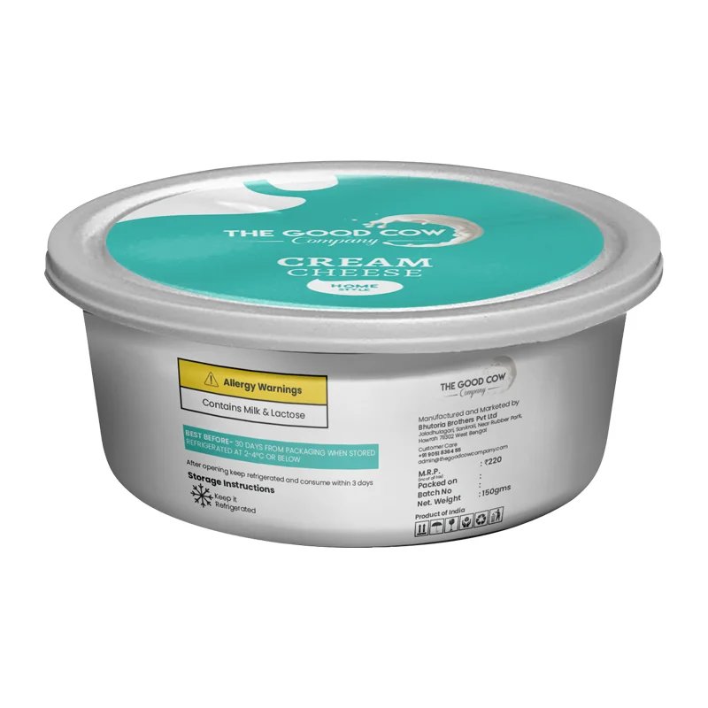 CREAM CHEESE 150G/1KG  Delivery Only in Kolkata