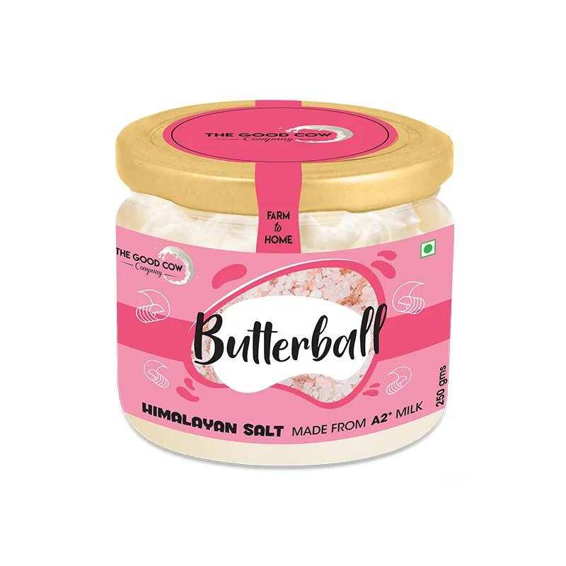 HIMALAYAN PINK BUTTER SALTED 250G/500G