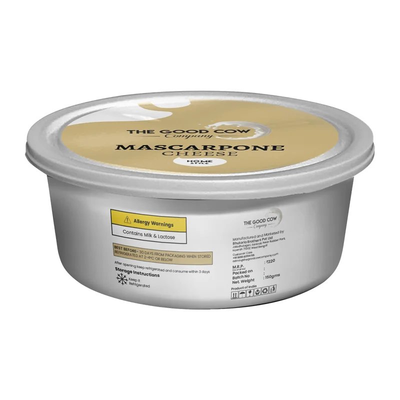 MASCARPONE CHEESE  150G/1KG Delivery Only in Kolkata