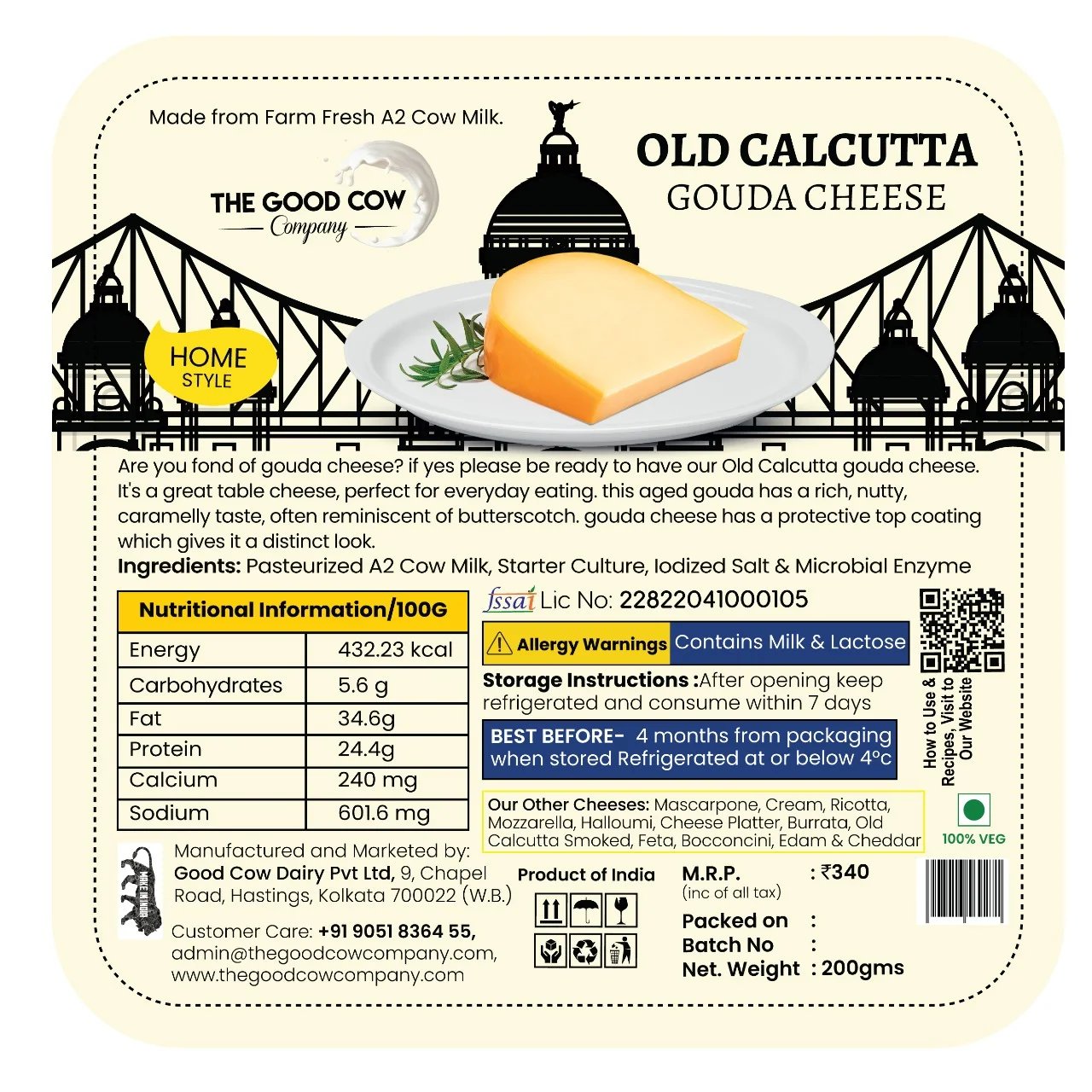 OLD CALCUTTA GOUDA